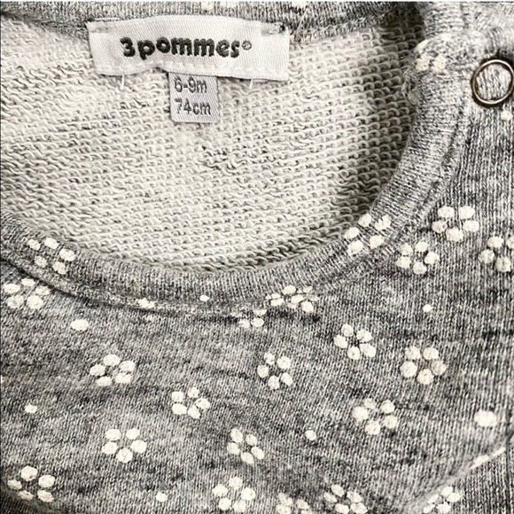 3Pommes Baby Girl Soft Sweater Dress - Picture 4 of 5